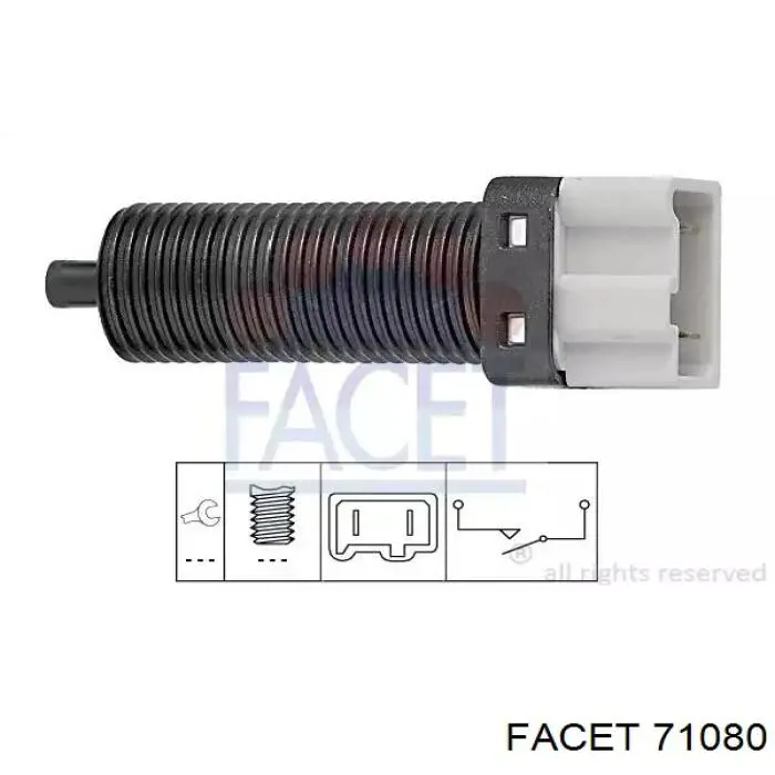 Interruptor de luz de freno 37497 Febi