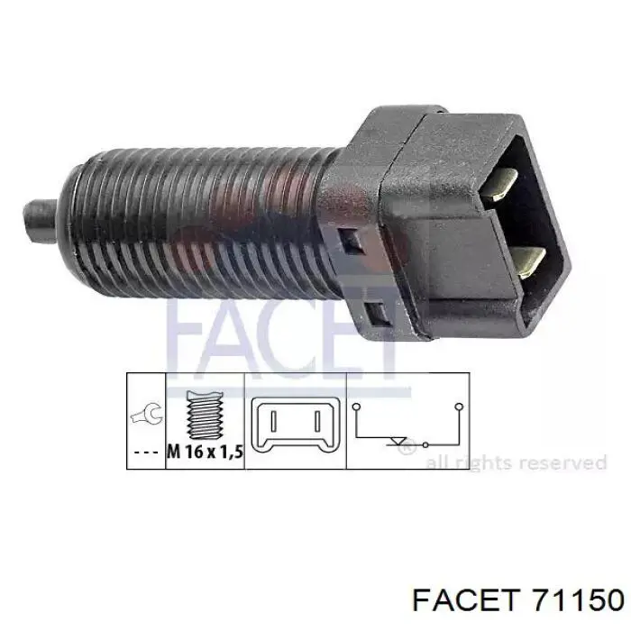Comprar 2532000QAC Nissan/Infiniti Interruptor de luz de freno