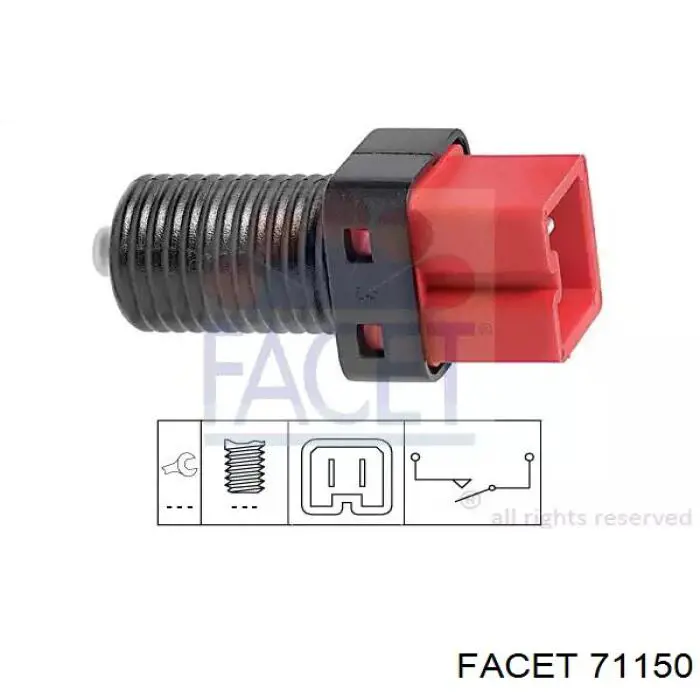 Interruptor de luz de freno Nissan/Infiniti 2532000QAC precio, desde 8,86 EUR