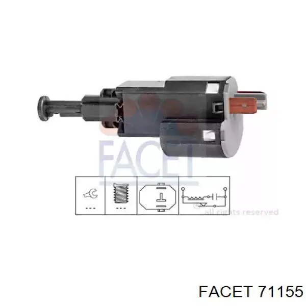 9132299 General Motors Interruptor luces de freno