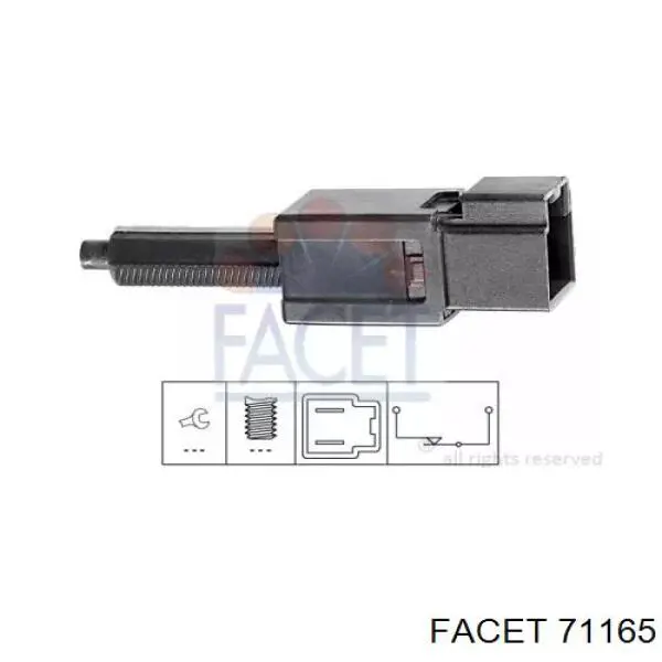 253204M50A Nissan/Infiniti Interruptor luces de freno