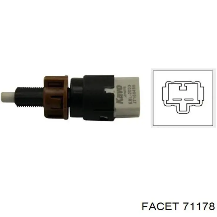 V26-73-0002 Vemo interruptor luz de freno