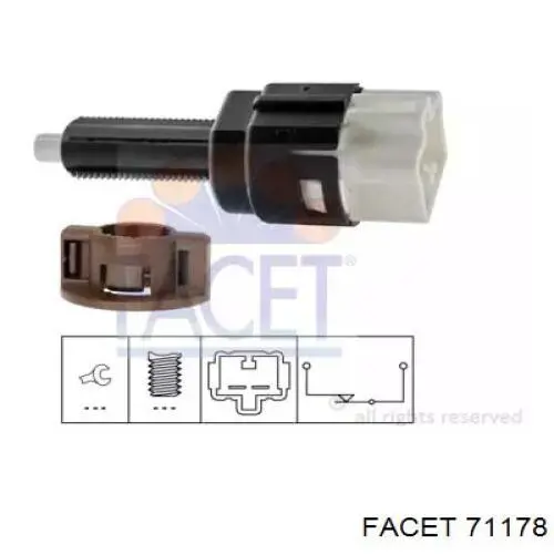 Interruptor de luz de freno Peugeot/Citroen 453474 precio, desde 25,77 EUR