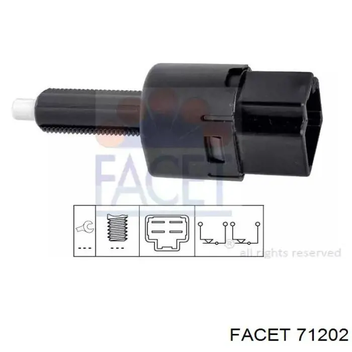 Comprar 25320AX000 Nissan/Infiniti Interruptor de luz de freno