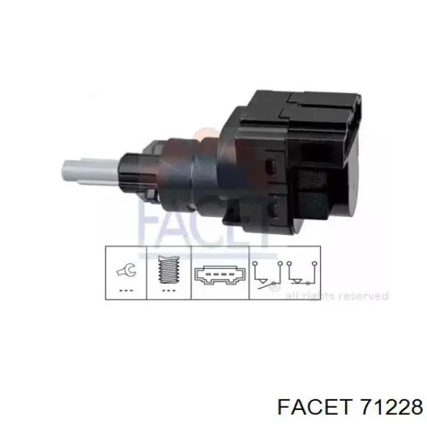 Comprar 71228 Facet Interruptor de luz de freno