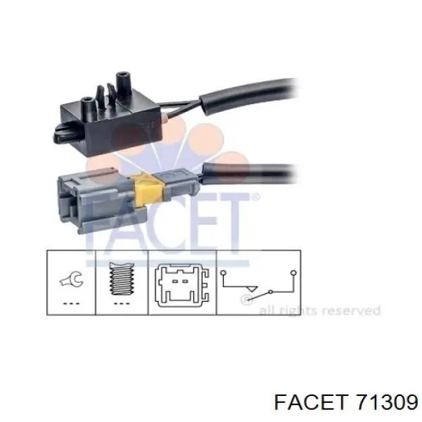 Comprar 71309 Facet Sensor de posición del pedal de embrague