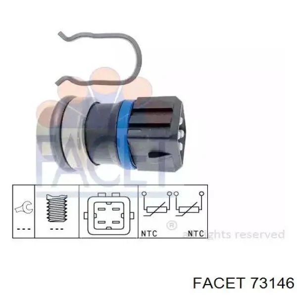 Comprar 73146 Facet Sensor de temperatura de agua