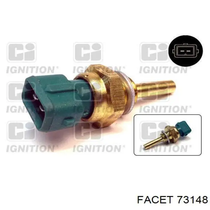 Sensor de temperatura del refrigerante Facet 73148 precio, desde 9,82 EUR