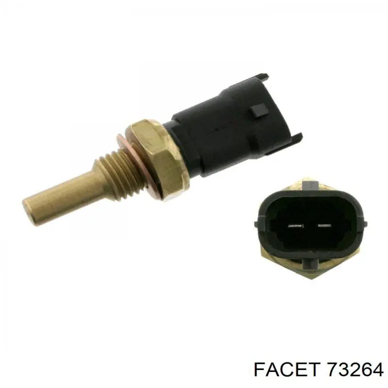 Sensor de temperatura 55353809 Opel