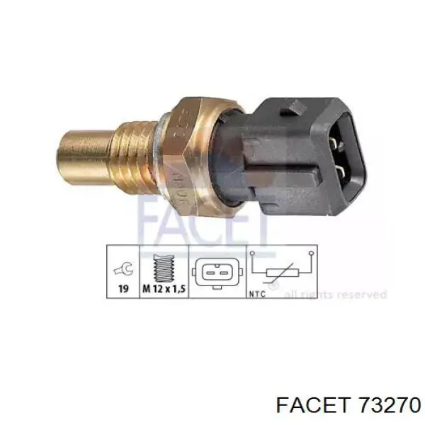 Comprar 73270 Facet Sensor de temperatura de agua