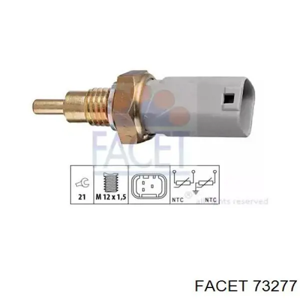 Comprar 73277 Facet Sensor de temperatura de agua