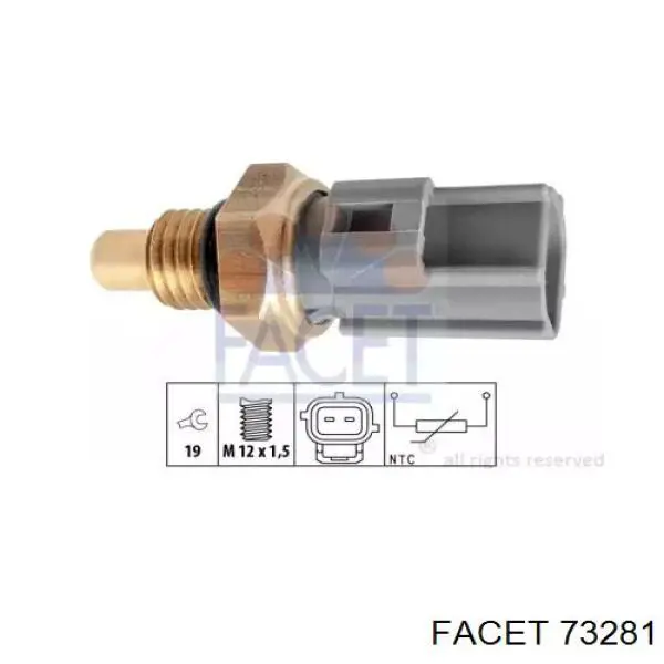 Sensor de temperatura de combustible Facet 73281 precio, desde 11,78 EUR