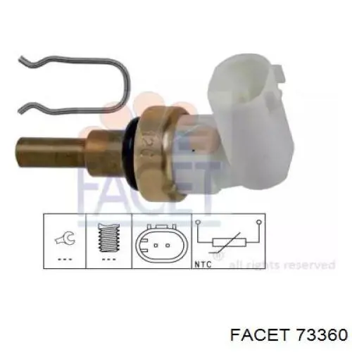 Comprar 73360 Facet Sensor de temperatura de agua