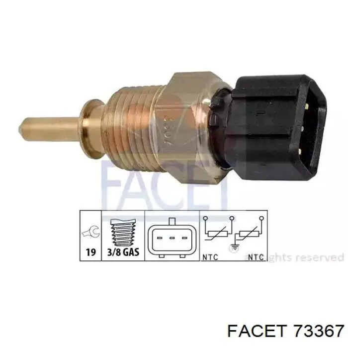 Comprar 73367 Facet Sensor de temperatura de agua