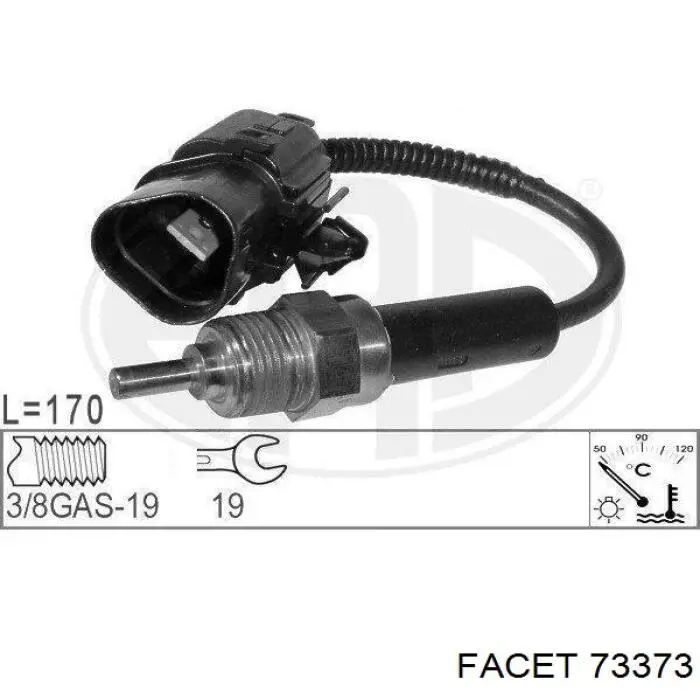 Sensor de temperatura K50505OEM Korea (oem)