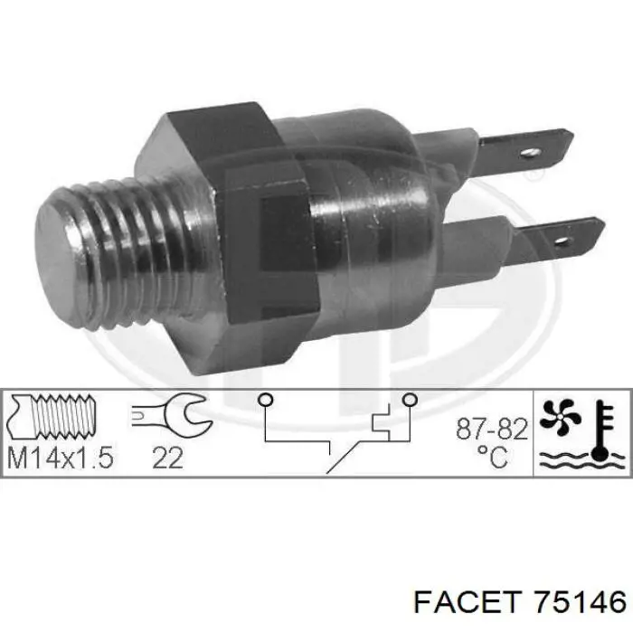 Sensor de temperatura del refrigerante, salpicadero Volvo 340/360 (344)