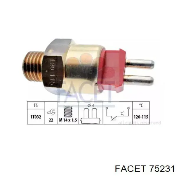 Sensor de temperatura  Mercedes 0065456624 precio, desde 63,22 EUR