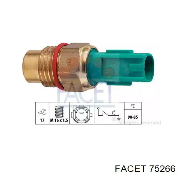 Comprar KRB962 Sankei Sensor de temperatura del refrigerante, salpicadero