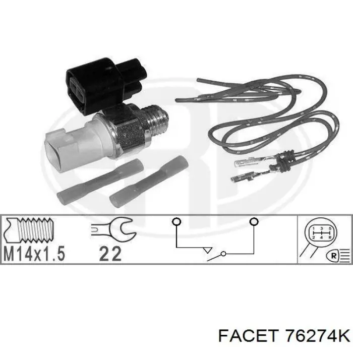 Comprar 9442728 Volvo Interruptor de luz de marcha atrás