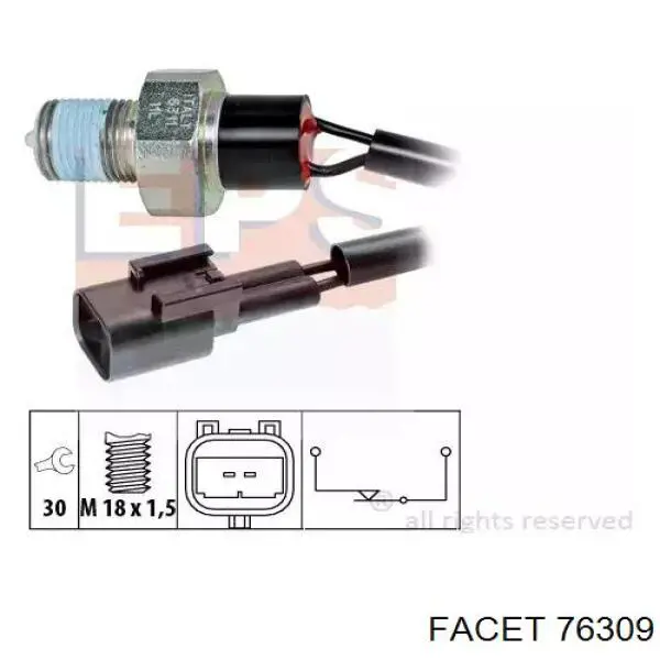 Interruptor piloto de marcha atrás Hans Pries (Topran) 820466755 precio, desde 20,08 EUR