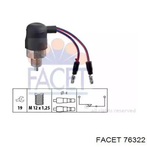 Comprar MD704162 Mitsubishi Sensor de marcha atrás