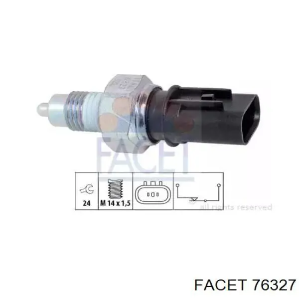 Comprar 76327 Facet Interruptor de luz de marcha atrás