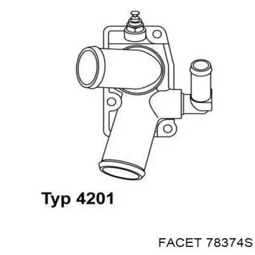 Termostato 78374S Facet