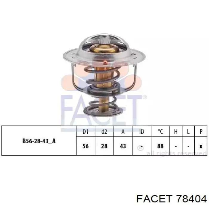 Termostato, refrigerante Nissan Sunny 3 N14