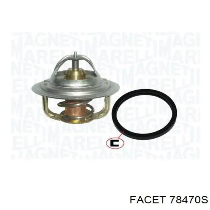 7.8470S Facet termostato, refrigerante