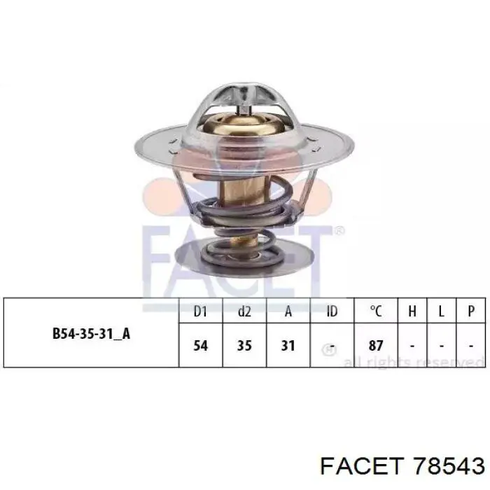 Comprar 604783J Vernet Termostato