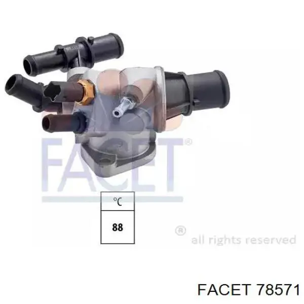 Comprar 78571 Facet Termostato