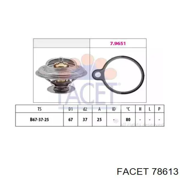 Comprar 78613 Facet Termostato