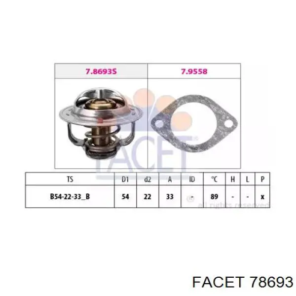 Comprar 78693 Facet Termostato