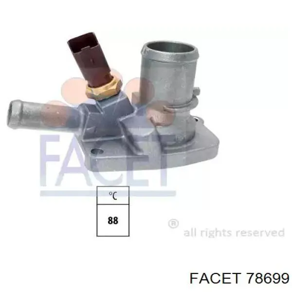 Comprar 78699 Facet Caja de termostato