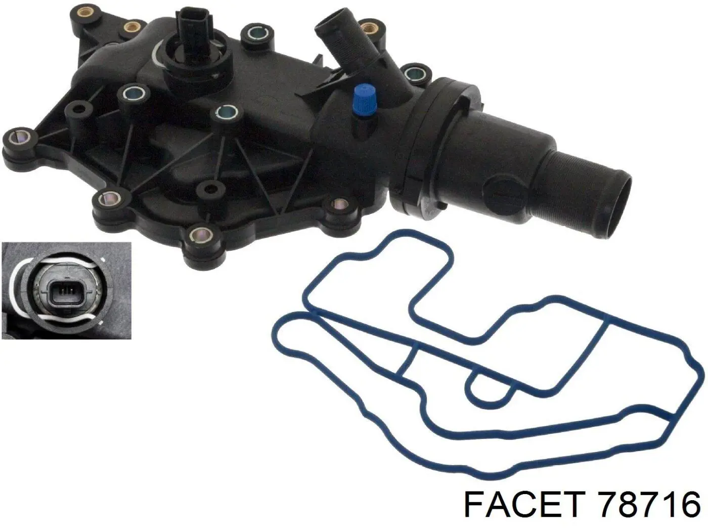 Caja del termostato Renault Fluence L3