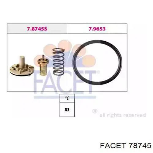 Termostato Facet 78745 precio, desde 32,84 EUR