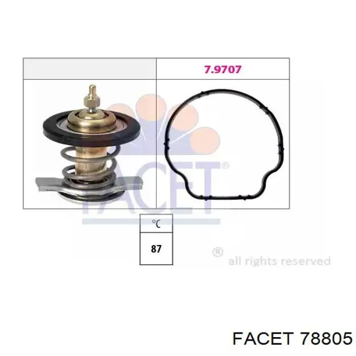 Termostato Facet 78805 precio, desde 29,52 EUR