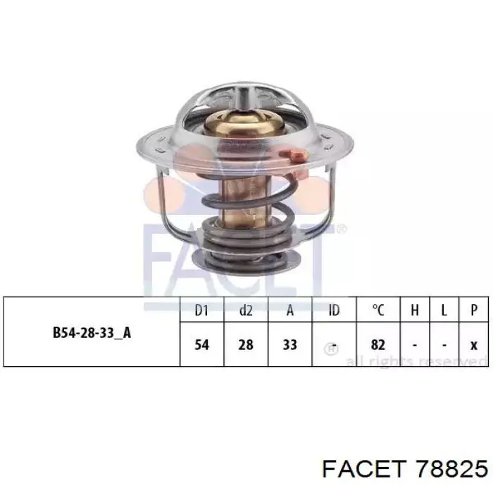 Termostato refrigerante Blue Print ADC49230