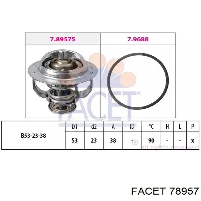 Termostato Facet 78957 precio, desde 18,45 EUR