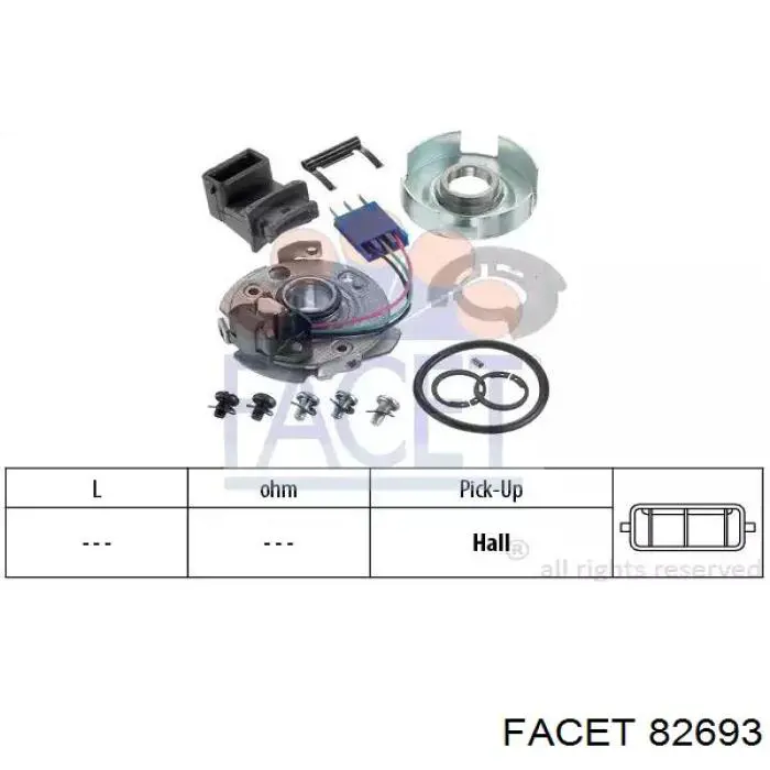 Comprar 82693 Facet Sensor Hall
