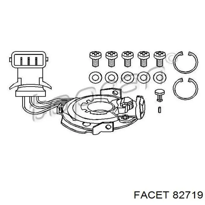 Sensor de efecto Hall para Audi 80 (81, 85, B2)