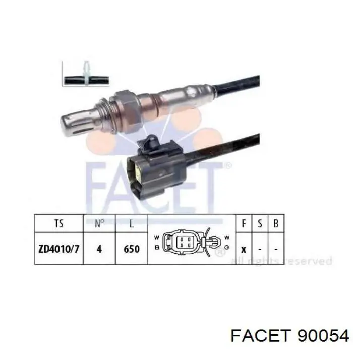 AF02892 Alfa E-Parts Sensor de posición del cigüeñal