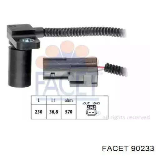 Sensor velocimetro Facet 90233 precio, desde 15,84 EUR