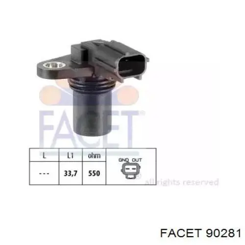 Sensor de árbol de levas Facet 90281 precio, desde 22,69 EUR