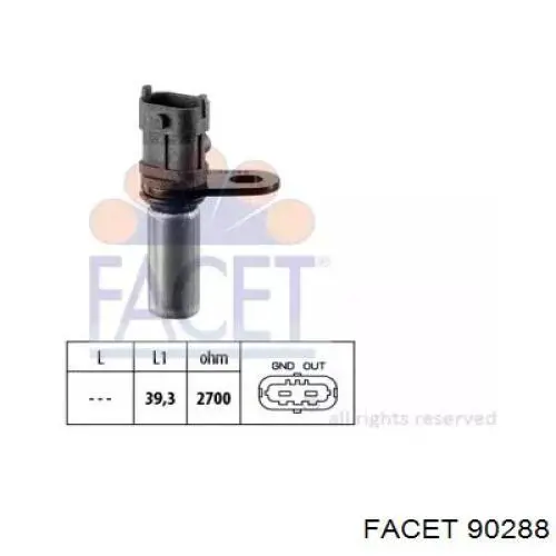 CKP15804 SNR Sensor de posición del cigüeñal