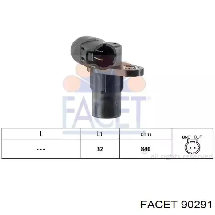 Generador de impulsos, cigüeñal  Facet 90291 precio, desde 21,08 EUR