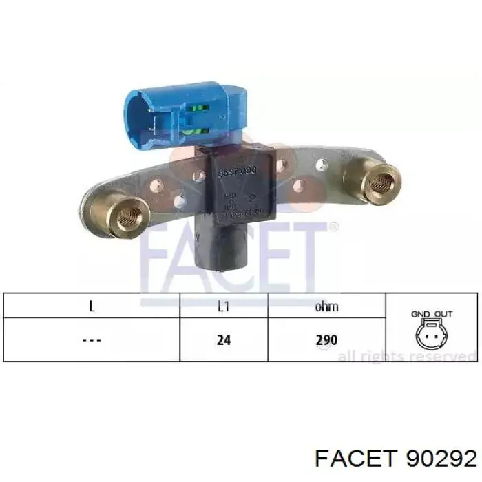 71739267 Fiat/Alfa/Lancia sensor de cigüeñal