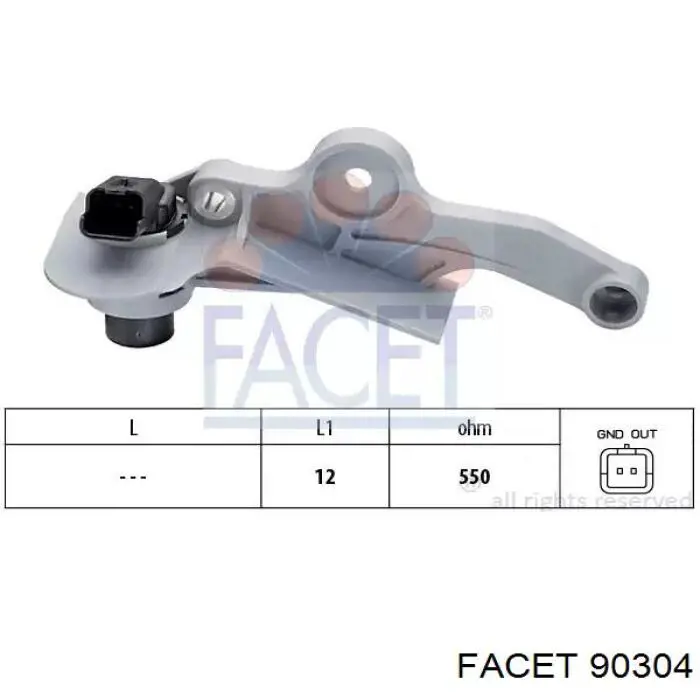 Generador de impulsos, cigüeñal  Facet 90304 precio, desde 19,69 EUR