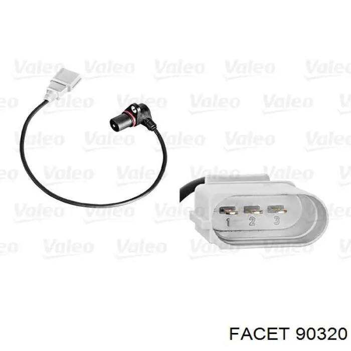 Sensor de cigüeñal 95560614700 VAG