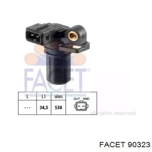 Comprar 90323 Facet Sensor de cigüeñal